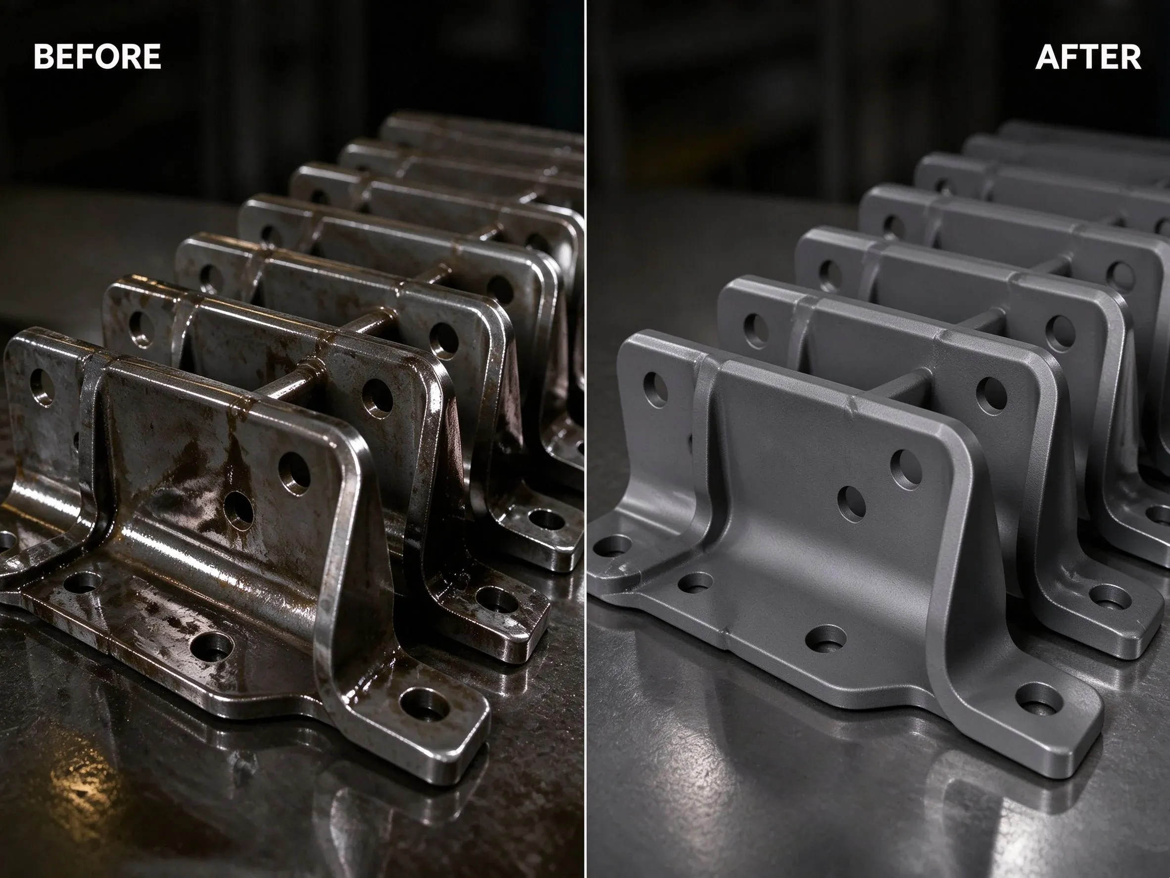 14-Surface Treatment Phosphate Coating Before-After